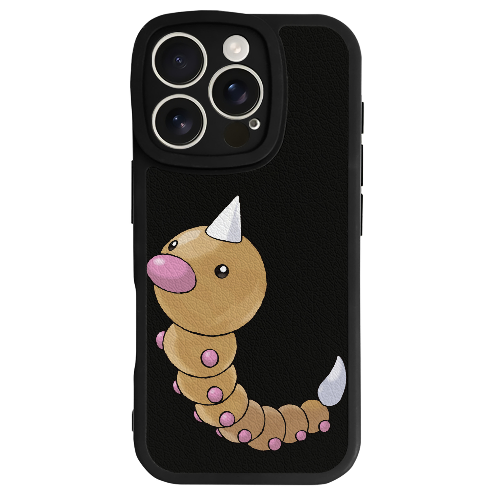 （画像用） ポケットモンスター Pokémon 【iPhone 16シリーズ対応】シリコンスマホケース（レザー調） 材質：シリコン